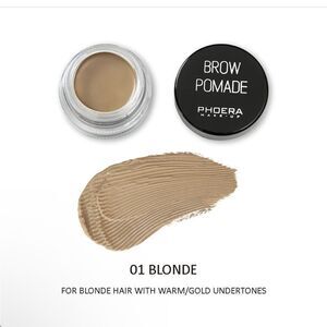 New/Unused PHOERA Nature Eyebrow Cream 01 Blonde Full Pigment Waterproof Makeup